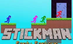 Stickman Party Parkour image