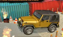 Classic Real 4x4 Jeep Parking Drive Game image