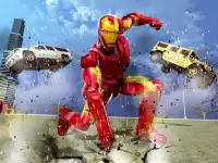 Flying Iron Hero background