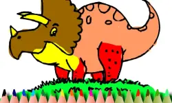 BTS Dinosaur Coloring Book image