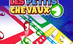 Petits chevaux : small horses image