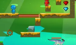 Fire And Water In Dino World image