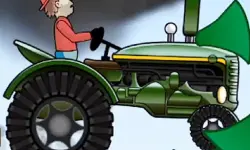 Tractor Driving Hill Climb 2D image