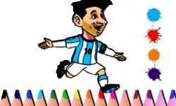 BTS Messi Coloring Book image