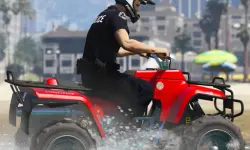 Cartoon ATV Slide image