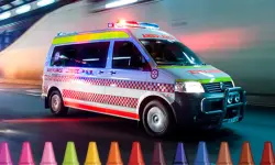 Ambulance Coloring image