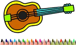 BTS Music Instrument Coloring Book image