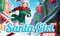 Santa Girl Dash image