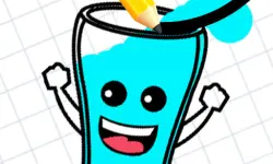 happy water glass image