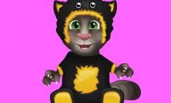 Talking Tom Bathing image