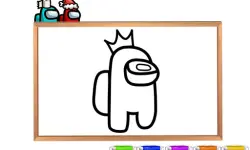 Among Us: Painting Book image