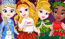 Baby Princesses Wonderful Christmas image