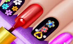 Nail Salon Girl Go Games image