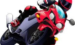 Cartoon Motorcycles Puzzle image