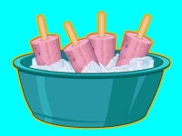 Banana Berry Yogurt Pops background