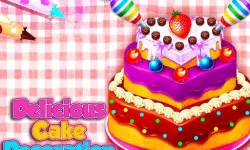 Delicious Cake Decoration image