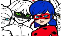 LadyBug Coloring Book With Magic Pen image