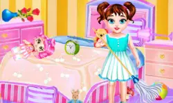 Baby Taylor Messy Home Clean Up image