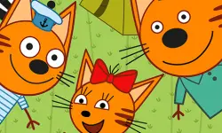 Picnic With Cat Family image