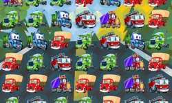 Cartoon Trucks Match 3 image