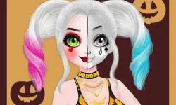 Princess Halloween Makeup HalfFaces Tutorial image