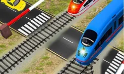 Railroad Crossing Station Sim Game 3D image