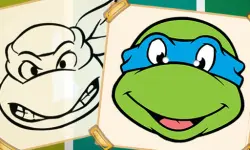 Ninja Turtles Coloring Book image