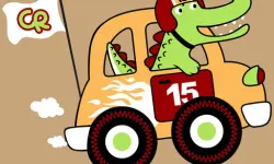 Fast Racing Cars Coloring image