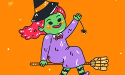 Halloween Monsters Jigsaw image