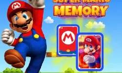 Super Mario Card Matching Puzzle image