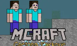 Mcraft Cartoon Parkour image