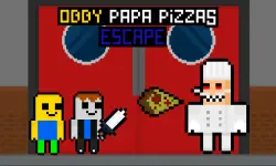 Obby Papa Pizzas Escape image