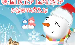 Christmas Snowman Puzzle image