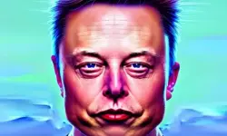 Funny Elon Musk Face image
