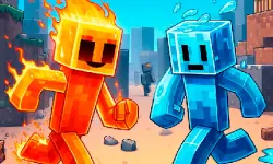 Fire and Water Stickman image