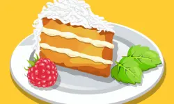 Almond coconut cake image