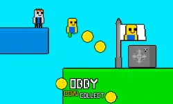 Obby vs Bacon Rainbow Parkour image