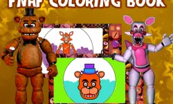 FNAF Coloring Book image
