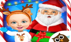 Christmas Game Frozen Match 3 Game Sweet Baby Girl image