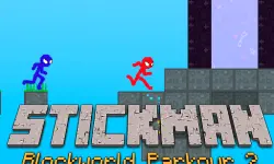 Stickman Blockworld Parkour 2 image