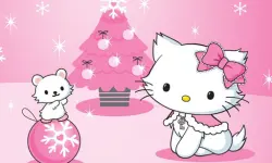 Hello Kitty Christmas Jigsaw Puzzle image