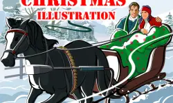 Christmas Illustration Puzzle image