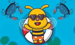 Swimming Bee image
