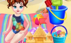 Baby Taylor At Beach image