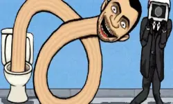 Toilet Monster Long Neck image