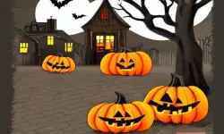 image bg Haunted Halloween Hidden Object