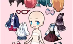 Chibi Anime Princess Doll image