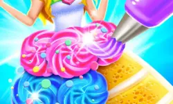 Rainbow Princess Cake Maker image