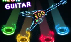 Neon Guitar image