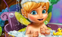 Baby Panda bath image